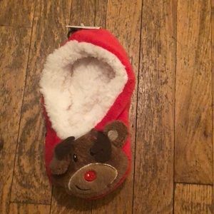 Deer slipper socks